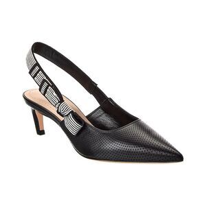Dior Toujours Leather Slingback Pump, Black